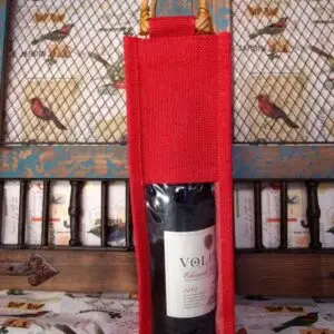 Jute Wine Bottle Cover